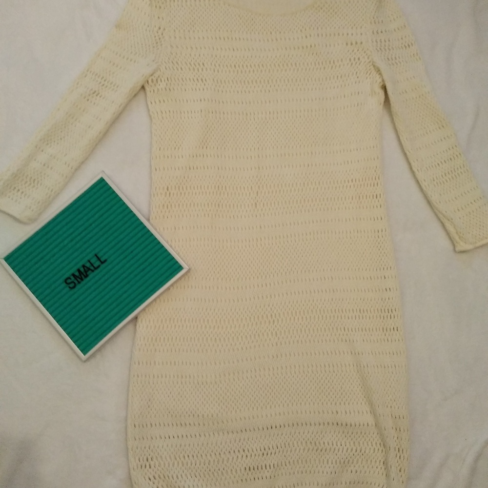 Tibi crocheted dress size small